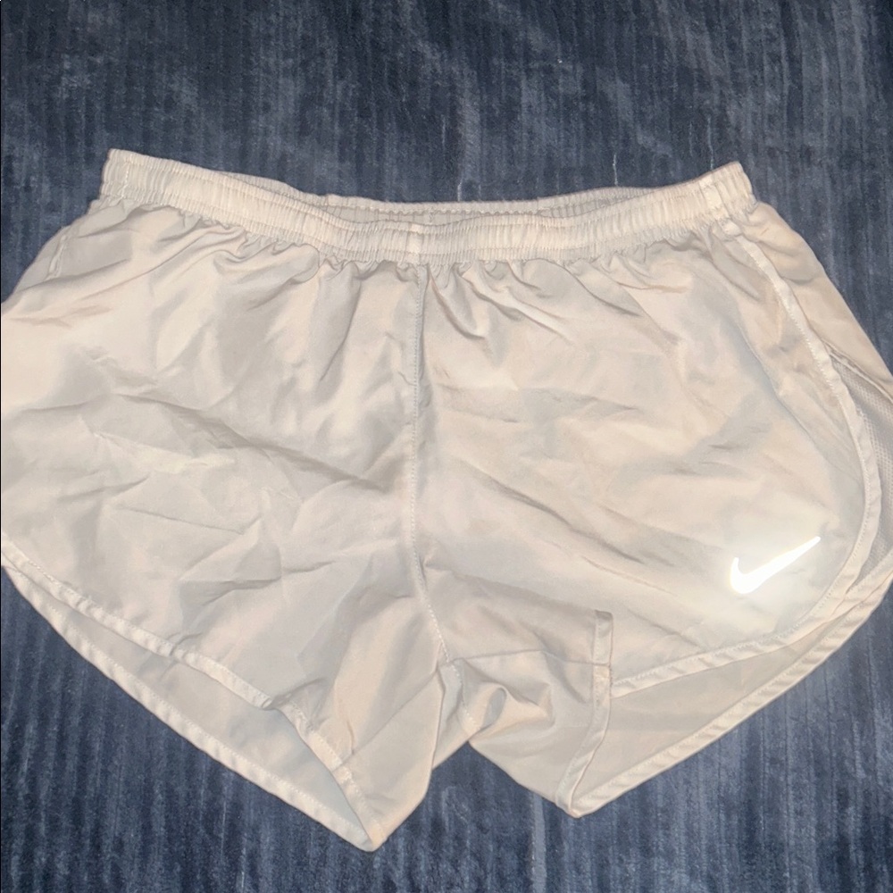 Nike Women's Light Gray Athletic Shorts